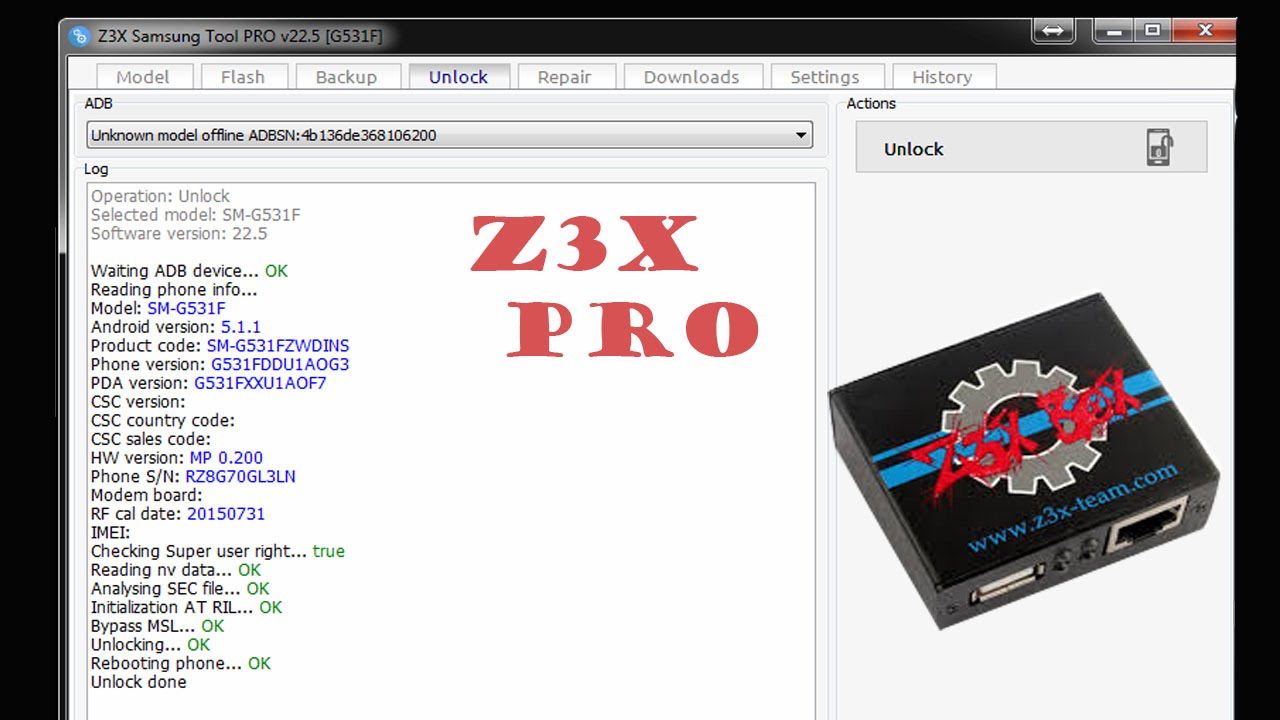 z3x samsung tool pro without box download